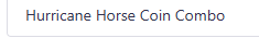 Hurricane Horse Coin Combo