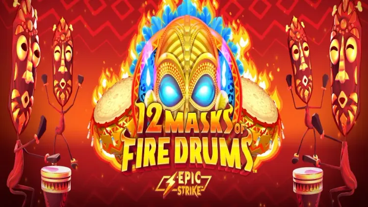 12 Masks of Fire Drums